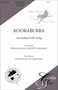Kookaburra SSA choral sheet music cover Thumbnail